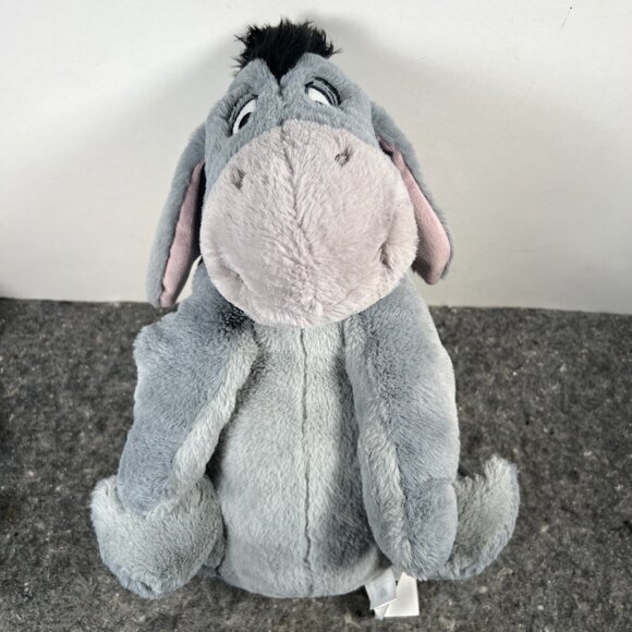 15" Disney Store Plush Grey Eeyore Detachable Tail Winnie The Pooh Friend Toy - Picture 1 of 11
